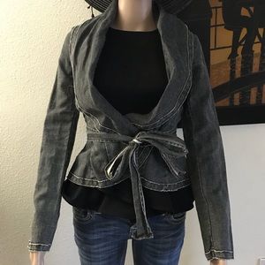 BCBGMAXAZRIA Jean Jacket